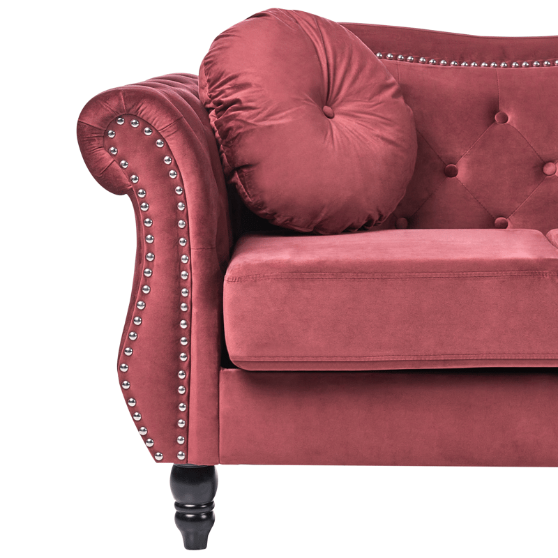 2-sits soffa Skien - Mörkröd - Möbler - Soffa - Sammetssoffa