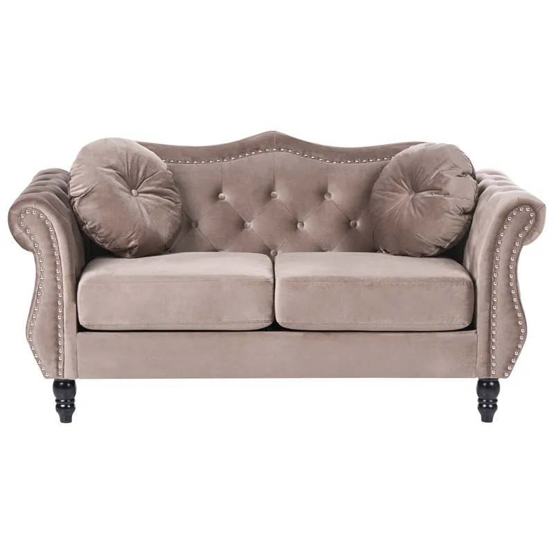 2-sits soffa Skien, Taupe