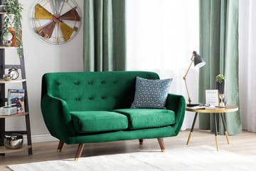 Soffa 2-4 Sits Bodo - Grön - Möbler - Soffa - 2 sits soffa
