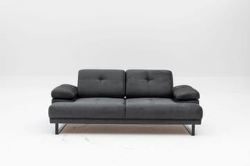 Soffa 2-sits Caboolture - Antracit - Möbler - Soffa - 2 sits soffa