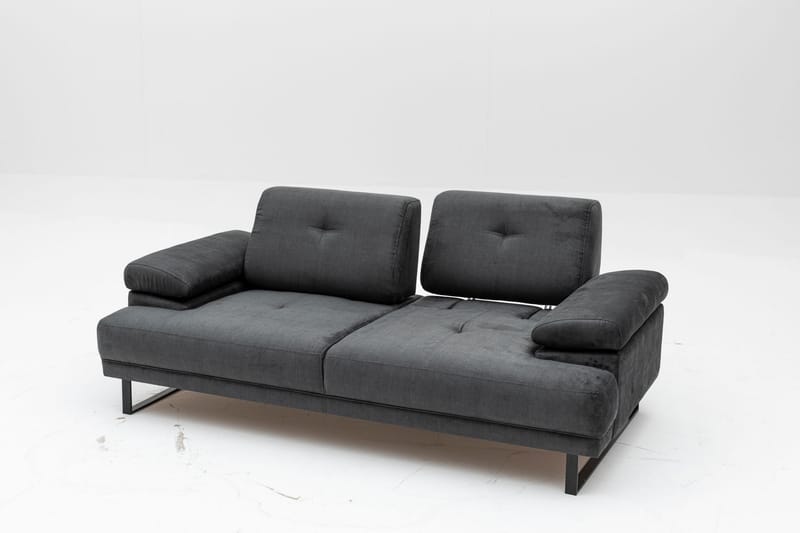 Soffa 2-sits Caboolture - Antracit - 2 sits soffa