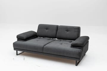 Soffa 2-sits Caboolture - Antracit - Möbler - Soffa - 2 sits soffa