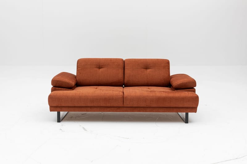 Soffa 2-sits Caboolture - Orange - 2 sits soffa