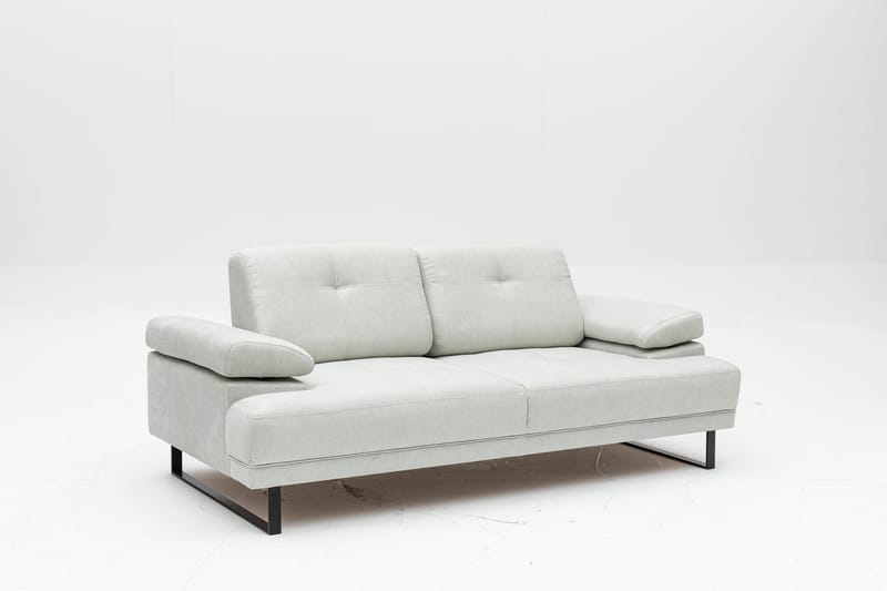 Soffa 2-sits Caboolture - Vit - 2 sits soffa