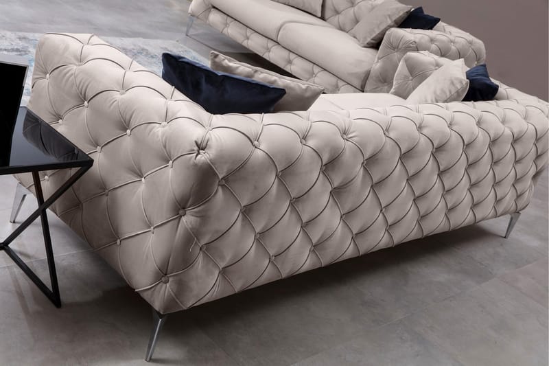 Soffa 2-sits Canunda - Beige - Möbler - Soffa - 2 sits soffa