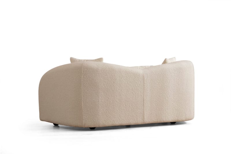 Soffa 2-sits Itason - Beige|Bouclé - 2 sits soffa