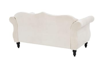 Soffa 2 Sits Skien - Beige|Vit - Möbler - Soffa - 2 sits soffa