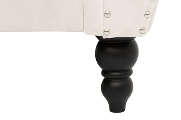 Soffa 2 Sits Skien - Beige|Vit - Möbler - Soffa - 2 sits soffa