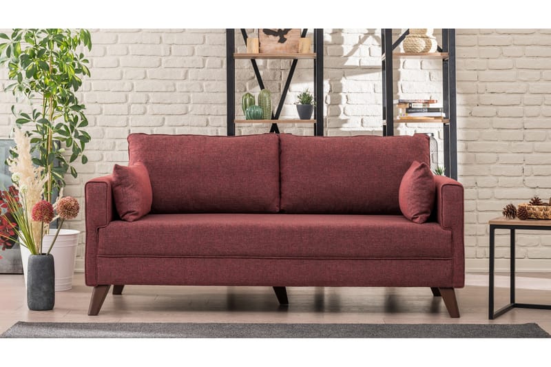 Soffa Burundi 2-sits - Röd - Möbler - Soffa - 2 sits soffa