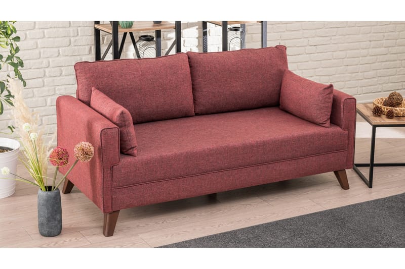 Soffa Burundi 2-sits - Röd - Möbler - Soffa - 2 sits soffa