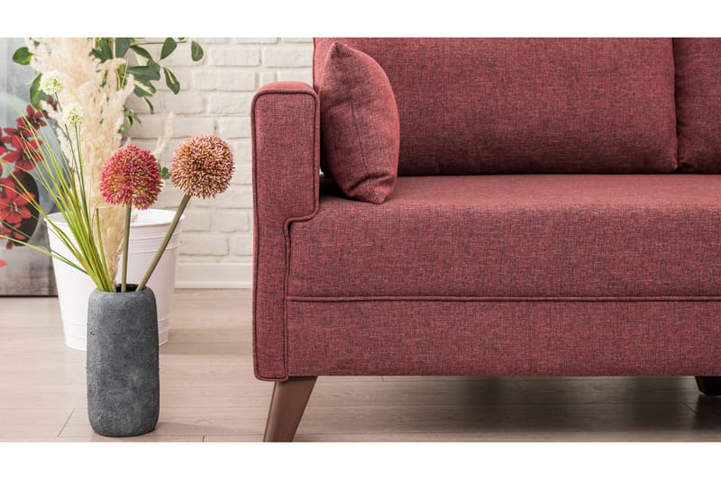 Soffa Burundi 2-sits - Röd - Möbler - Soffa - 2 sits soffa