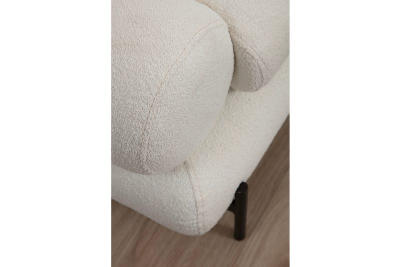 Soffa Levonto 2-sits - Vit - 2 sits soffa