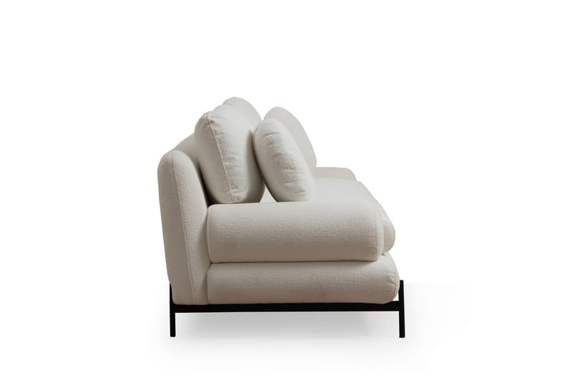 Soffa Levonto 2-sits - Vit - 2 sits soffa