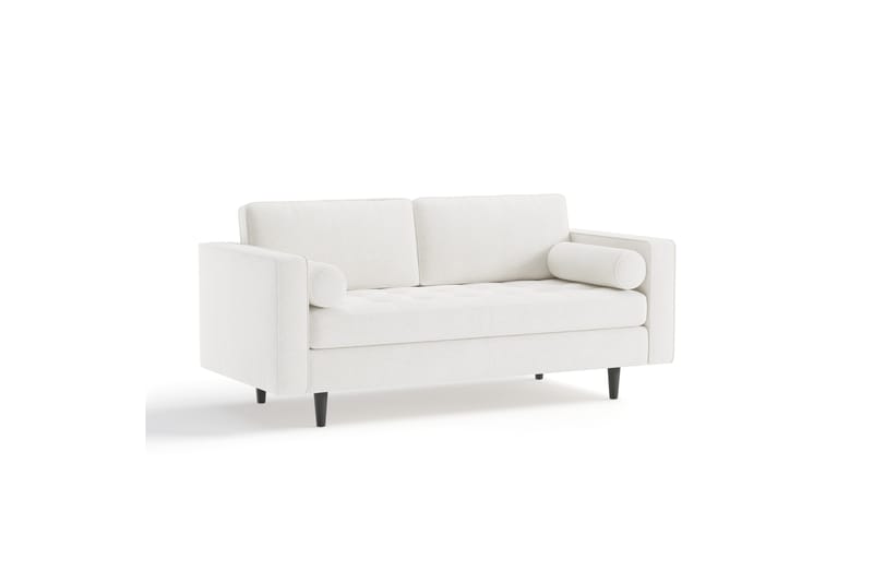 Soffa Lijana 2-sits - Vit Bouclé - Möbler - Soffa - 2 sits soffa