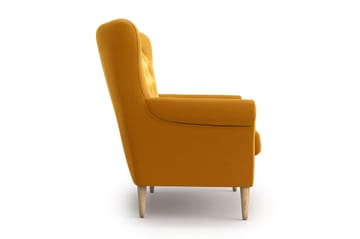 Soffa Loanne 2-sits - Gul - Möbler - Soffa - 2 sits soffa