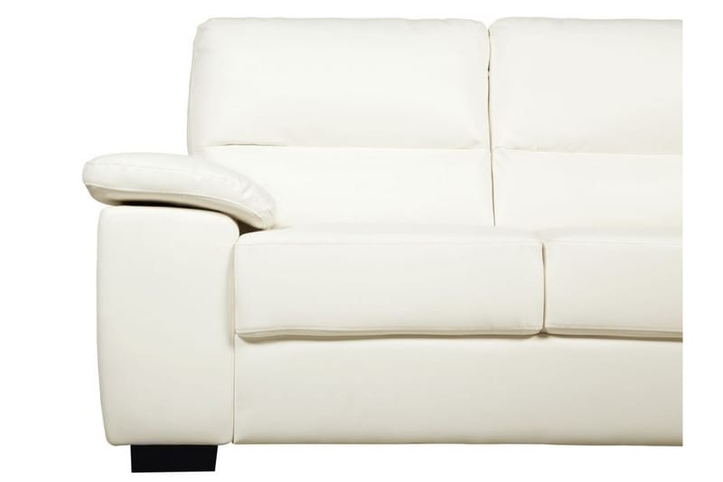 Soffa Shundria 2-Sits Konstläder - Beige - Skinnsoffa - 2 sits soffa