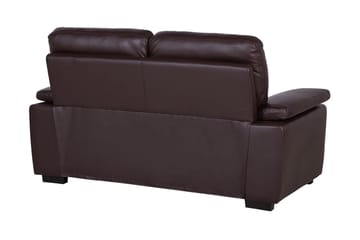 Soffa Shundria 2-Sits Konstläder - Brun - Möbler - Soffa - 2 sits soffa