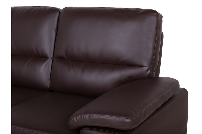 Soffa Shundria 2-Sits Konstläder - Brun - Möbler - Soffa - 2 sits soffa