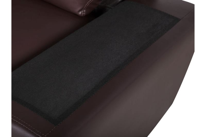 Soffa Shundria 2-Sits Konstläder - Brun - Möbler - Soffa - 2 sits soffa