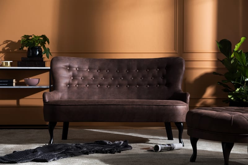 Soffa Thunia - Vintage Brun - Möbler - Soffa - 2 sits soffa