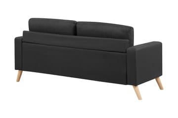Soffa Turntine - Svart - Möbler - Soffa - 2 sits soffa