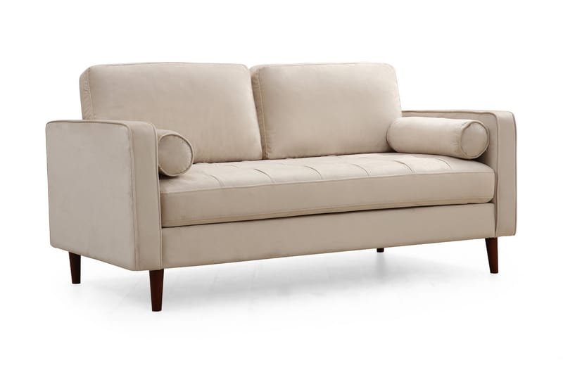 Soffa Puento 2-sits - Beige - 2 sits soffa