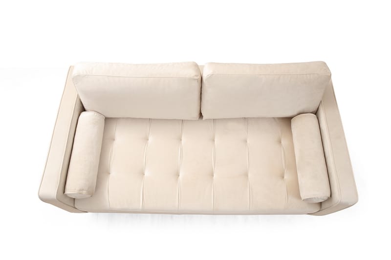 Soffa Puento 2-sits - Beige - 2 sits soffa