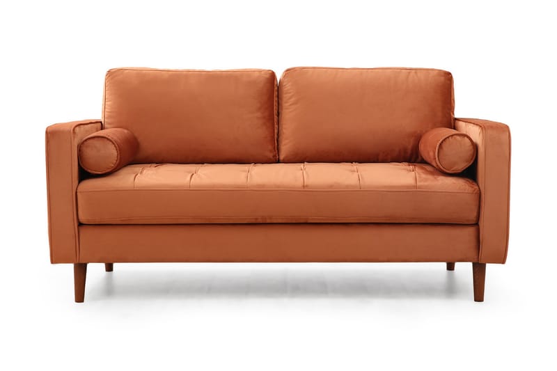 Soffa Puento 2-sits - Orange - 2 sits soffa