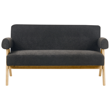 2-sits soffa Tamre - Svart, ljusbrun - Möbler - Soffa - 2 sits soffa