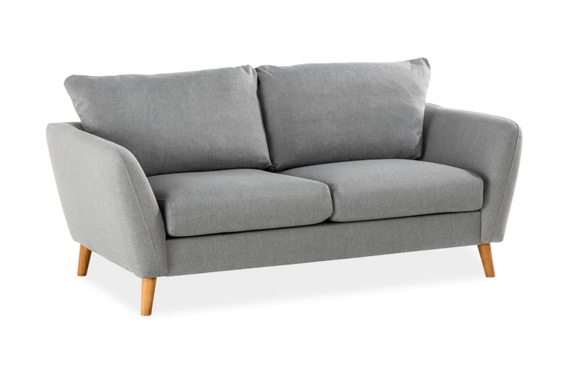 Trend 2-sits Tygsoffa - Grå - Möbler - Soffa - 2 sits soffa