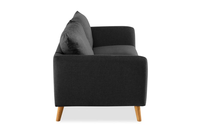 Trend 2-sits Tygsoffa - Svart - Möbler - Soffa - 2 sits soffa