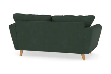 Trend Lyx 2-sits Manchestersoffa - Mörkgrön - Möbler - Soffa - 2 sits soffa