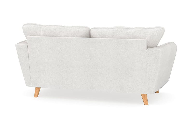 Trend Lyx 2-sits Soffa i Bouclé - Vit - Möbler - Soffa - 2 sits soffa