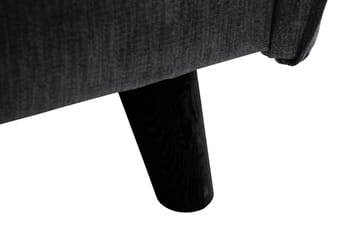 Trend Lyx 2-sits Soffa - Mörkgrå/Svart - Möbler - Soffa - 2 sits soffa