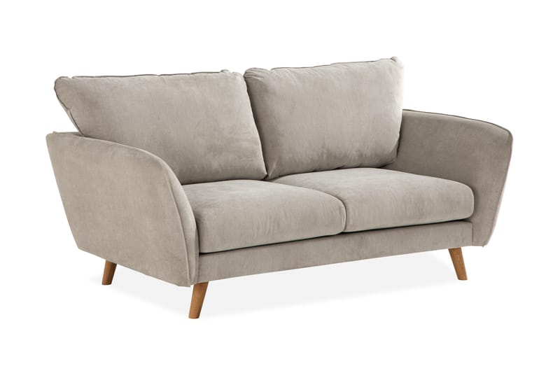 Trend Lyx 2-sits Tygsoffa - Beige - Möbler - Soffa - 2 sits soffa