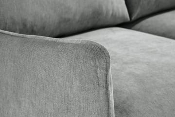 Trend Lyx 2-sits Tygsoffa - Grå - Möbler - Soffa - 2 sits soffa