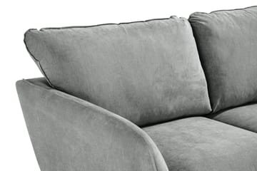 Trend Lyx 2-sits Tygsoffa - Grå - Möbler - Soffa - 2 sits soffa