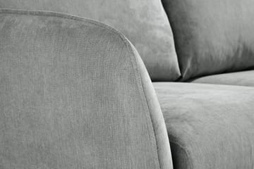 Trend Lyx 2-sits Tygsoffa - Grå - Möbler - Soffa - 2 sits soffa
