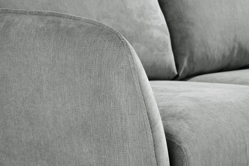 Trend Lyx 2-sits Tygsoffa - Grå - Möbler - Soffa - 2 sits soffa