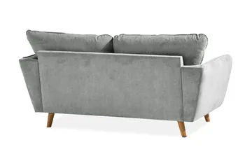 Trend Lyx 2-sits Tygsoffa - Grå - Möbler - Soffa - 2 sits soffa