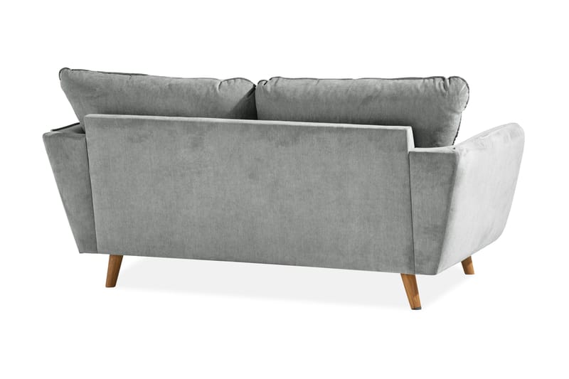 Trend Lyx 2-sits Tygsoffa - Grå - Möbler - Soffa - 2 sits soffa