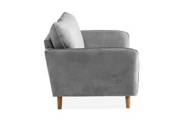 Trend Lyx 2-sits Tygsoffa - Grå - Möbler - Soffa - 2 sits soffa