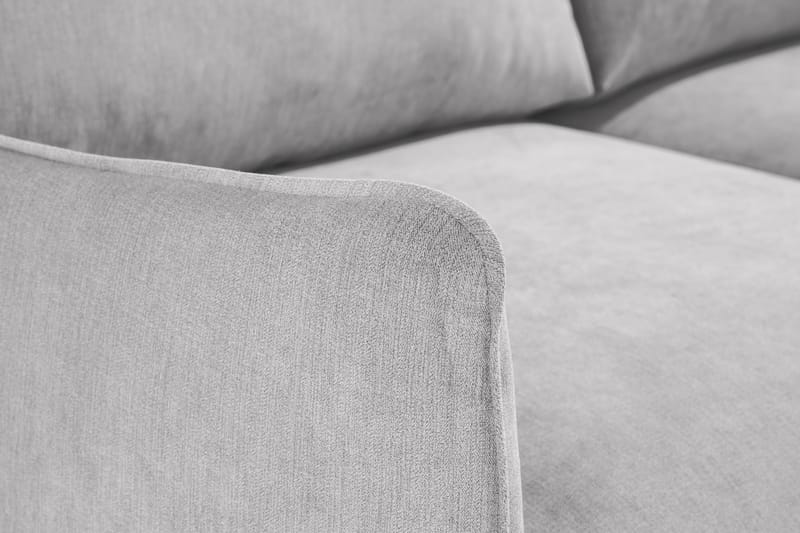 Trend Lyx 2-sits Tygsoffa - Ljusgrå - Möbler - Soffa - 2 sits soffa