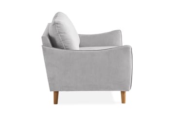 Trend Lyx 2-sits Tygsoffa - Ljusgrå - Möbler - Soffa - 2 sits soffa