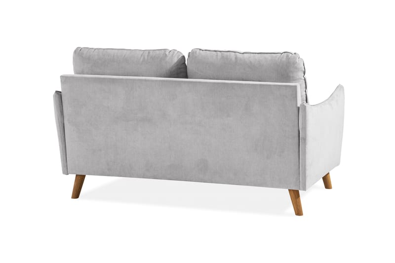 Trend Lyx 2-sits Tygsoffa - Ljusgrå - Möbler - Soffa - 2 sits soffa