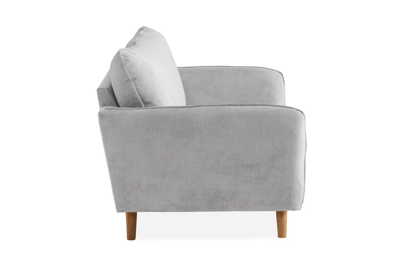 Trend Lyx 2-sits Tygsoffa - Ljusgrå - Möbler - Soffa - 2 sits soffa