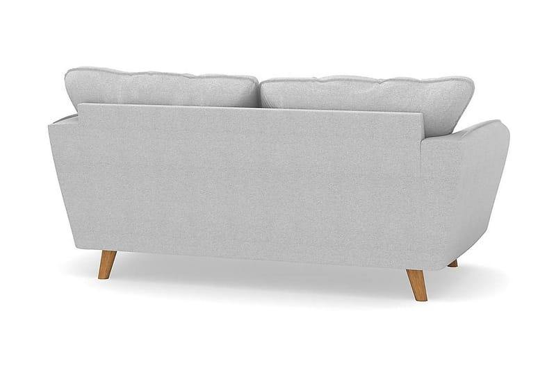 Trend Lyx 2-sits Tygsoffa - Ljusgrå - Möbler - Soffa - 2 sits soffa