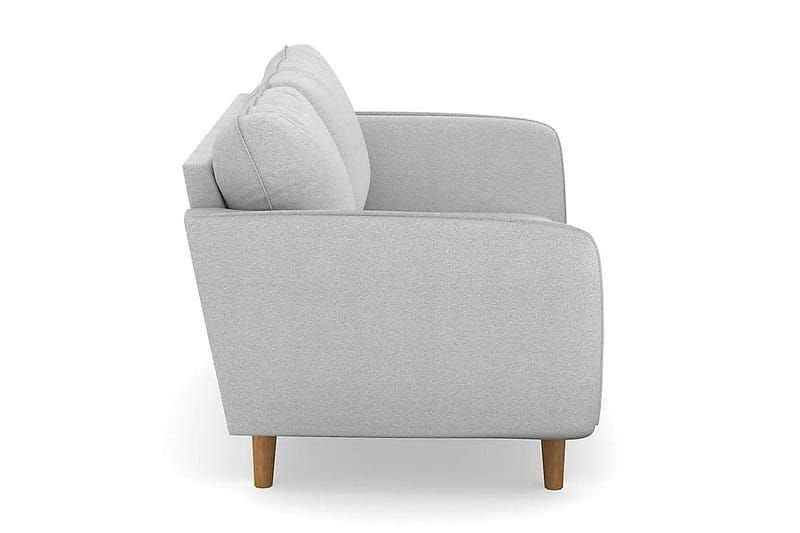 Trend Lyx 2-sits Tygsoffa - Ljusgrå - Möbler - Soffa - 2 sits soffa