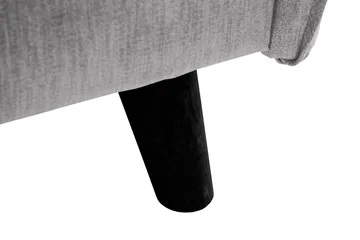 Trend Lyx 2-sits Tygsoffa - Ljusgrå - Möbler - Soffa - 2 sits soffa