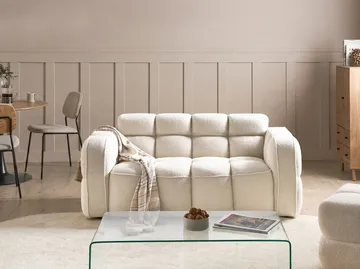 2-sits soffa Utana - Off-White - Möbler - Soffa - 2 sits soffa